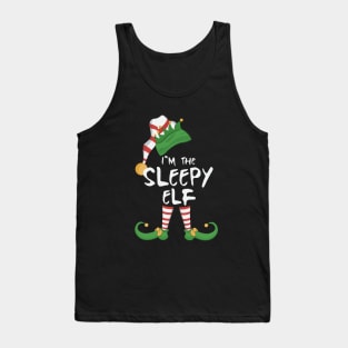 I'm The Sleepy Elf Matching Tank Top